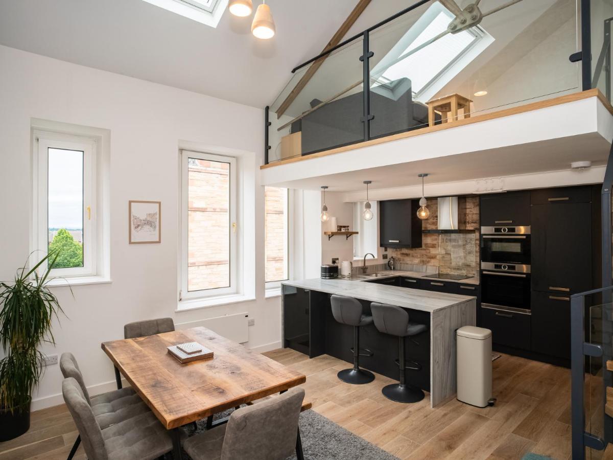 Pass The Keys Stunning 3 Bed Loft Style Apt With Free Parking Единбург Екстер'єр фото